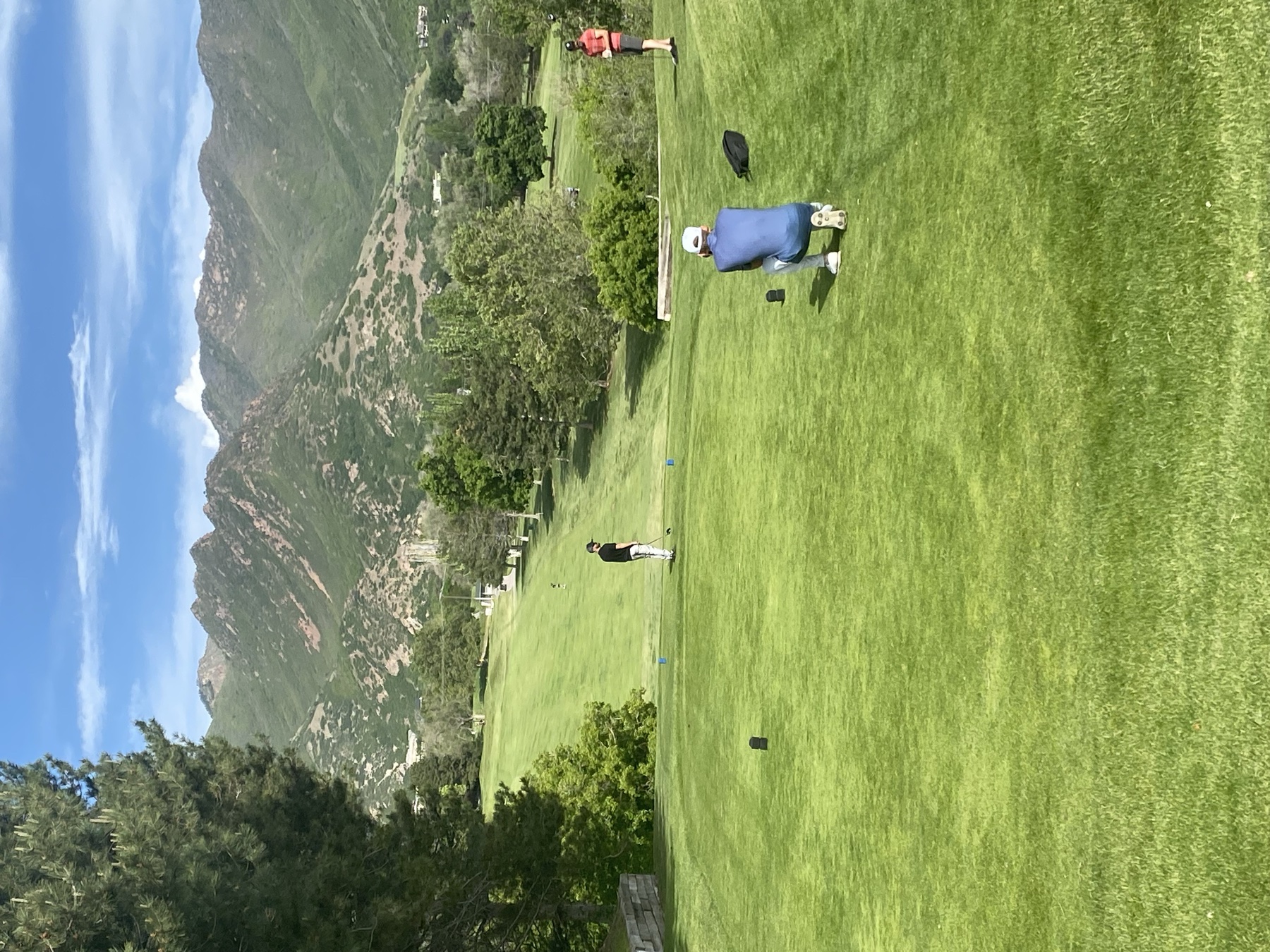 The tee box. The Wasatch. The assignment.